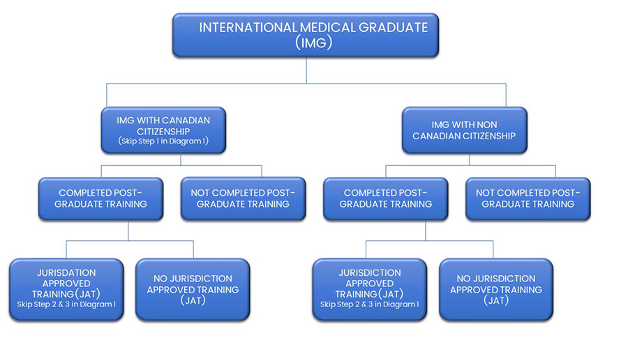Interntional Medical Graduate Flow Image