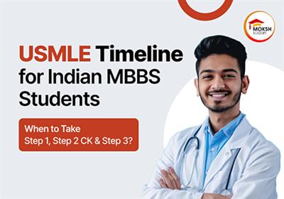 USMLE Timeline for Indian MBBS Students: When to Take Step 1, Step 2 CK and Step 3 