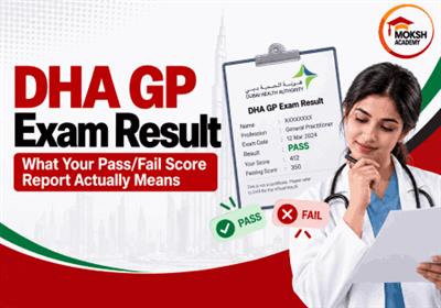 DHA GP Exam Result 2026: What Your Pass/Fail Score Report Actually Means 