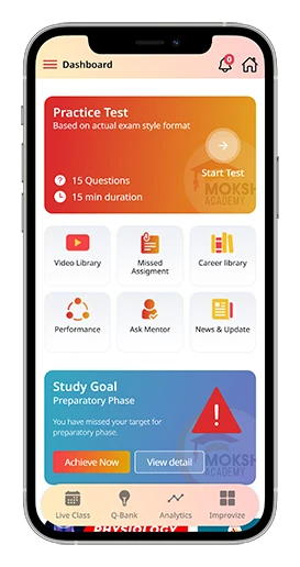 Moksh Academy App Screenshot