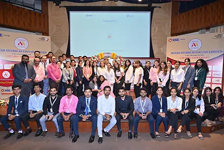 MOKSH NSE Listing Ceremony